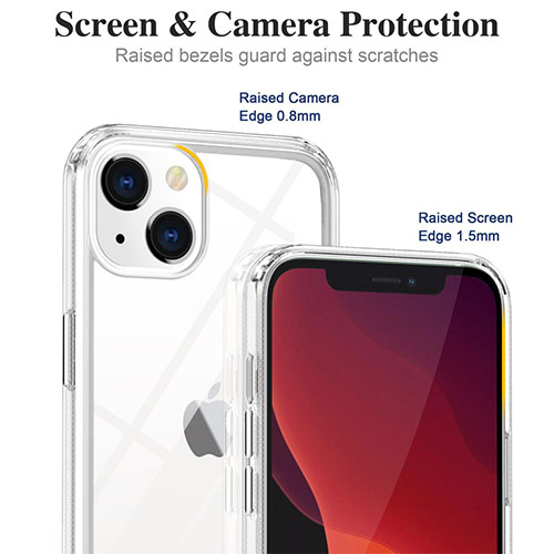 Prozirna futrola za telefon otporna na udarce